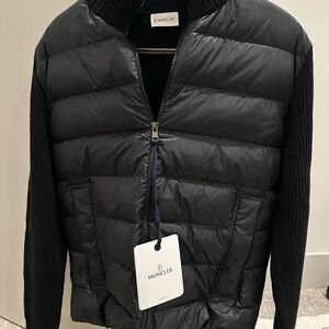 SUPER RARE - Brand New Moncler Black Cardigan Jacket
